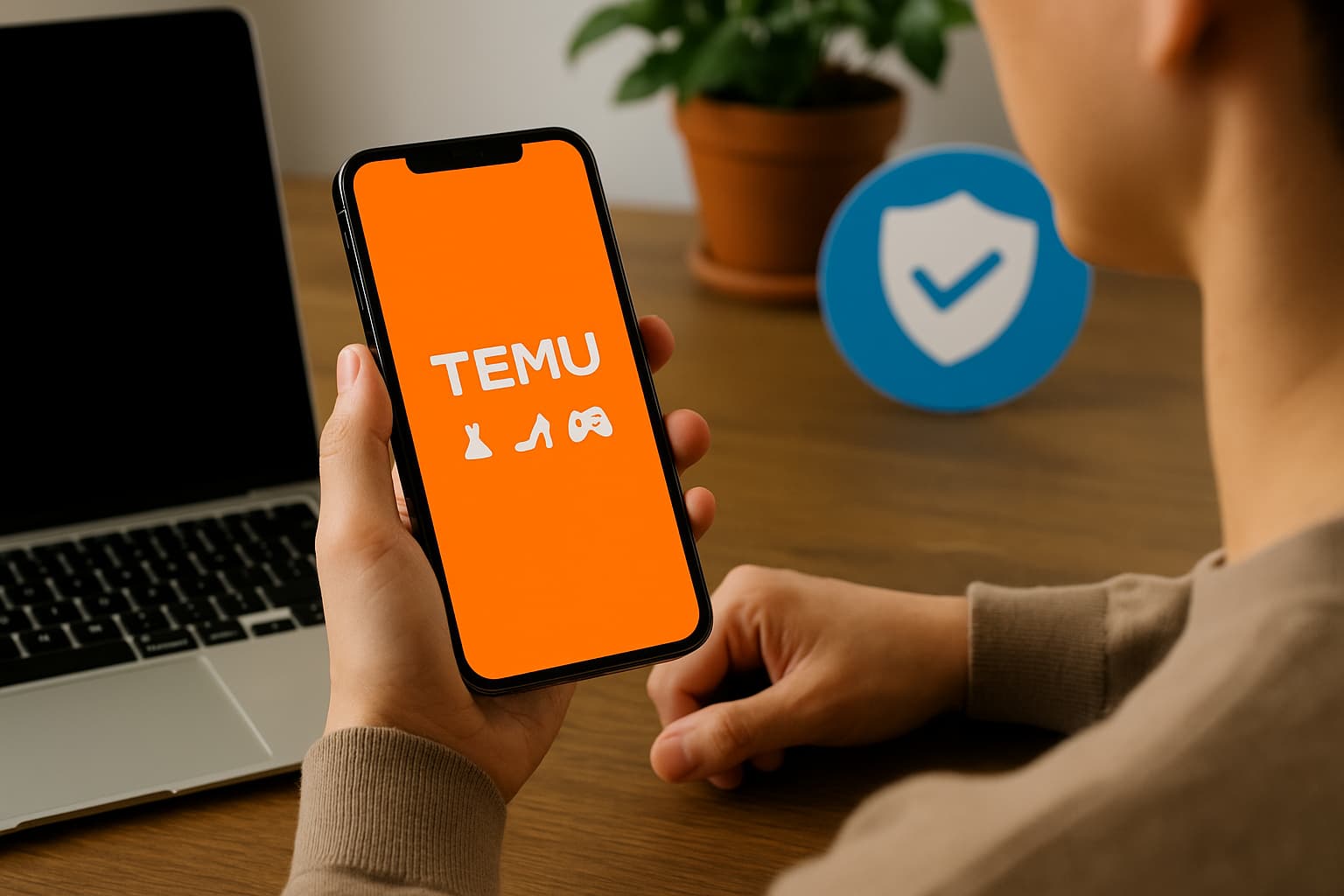 Temu-Verbraucherschutz für sicheres mobiles Einkaufen